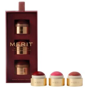 MERIT The Mini Flush Balm Trio